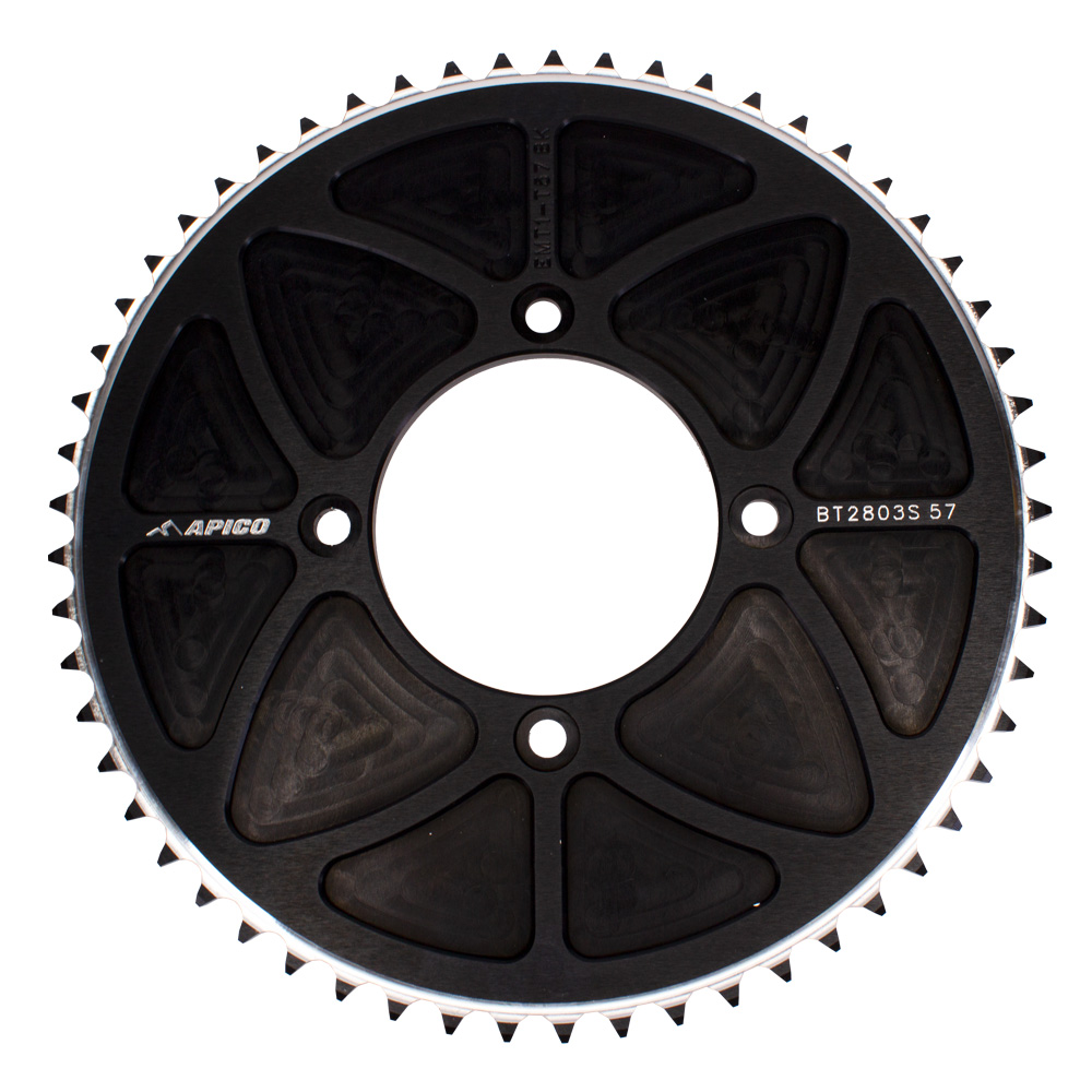 SPROCKET REAR TRIAL SOLID ELECTRIC MOTION E-PURE/SPORT/RACE/COMP 13-24 53T BK